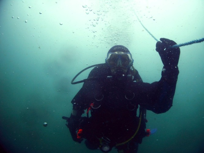 Unidentified Diver